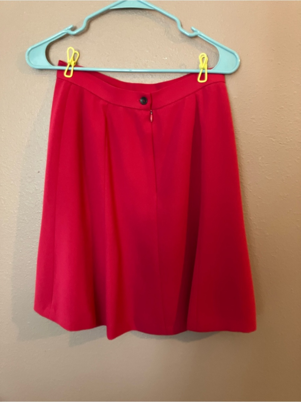 Rena Rowan Vibrant Red Circle Skirt - Picture 4 of 4